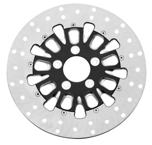 RSD - RSD Domino 11.5in. Two-Piece Brake Rotor - Contrast-Cut - 0133-1522DOMSBM