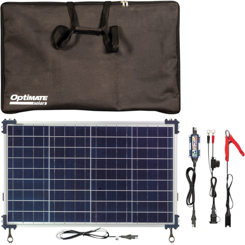 Tecmate - Tecmate Optimate Solar DUO Charger Travel Kit - 40W - TM522-D4TK