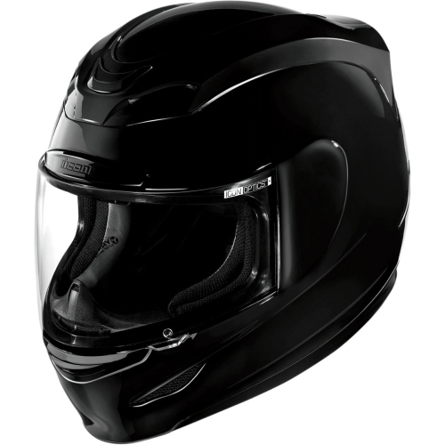 Icon - Icon Airmada Solid Gloss Helmet - 0101-5925 - Black - Large