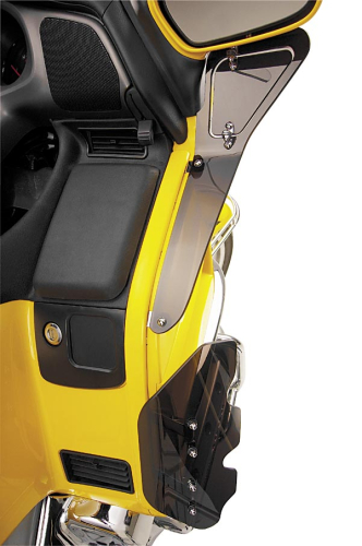 Show Chrome - Show Chrome Upper Wind Deflector - Smoke - 52-665U