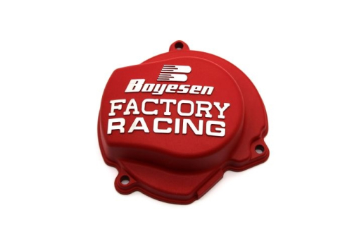 Boyesen - Boyesen Factory Ignition Cover - Red - SC-40AR
