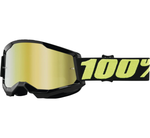 100% - 100% Strata 2 Upsol Goggles - 50028-00012 - Upsol / Gold Mirror Lens - OSFM