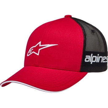 Alpinestars - Alpinestars Back Straight Hat - 1212813403010OS - Red/Black - OSFA