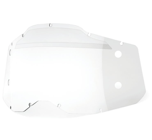 100% - 100% Accuri Junior 2/Strata 2/Junior Forecast Film System Goggles - 59113-00001 - Clear Lens - OSFA