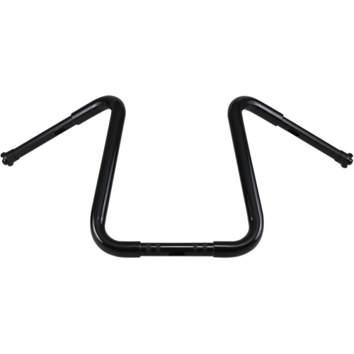 Cyclesmiths - Cyclesmiths 1-1/4in. California Lane-Splitter Ape Handlebar for 1in. Clamp Area - 14in. Rise - Gloss Black - 113-CA-14-BP