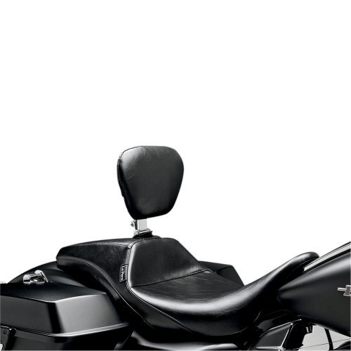 Le Pera - Le Pera Outcast Daddy Long Legs Seat with Backrest - Smooth Seat - LK-987DLBR