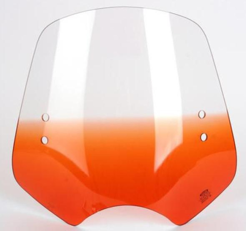 Memphis Shades - Memphis Shades The Shooter Bar Mount Windshield - Gradient Burnt Orange - MEM1617