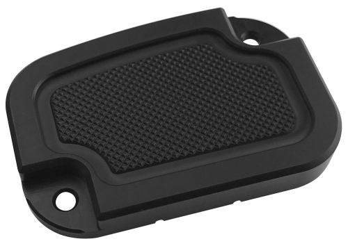 Brass Balls Cycles - Brass Balls Cycles Knurled Master Cylinder Cover - Black - BB08-228