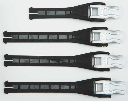 Fly Racing - Fly Racing Strap Kit for Sector Boots - Size: 7-10 - Black - STRAP KIT BLK 7-9
