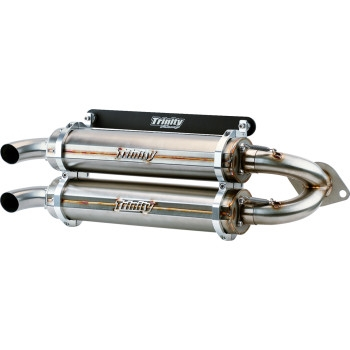 Trinity Racing - Trinity Racing Slip-On Muffler - TR-4118S-SS