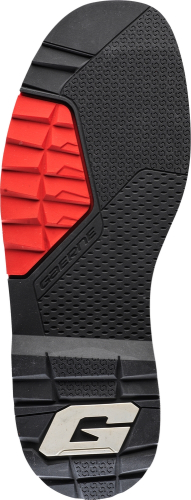 Gaerne - Gaerne Sole Pair for SG-22 Boots - Black/Red - 14 - 4623-005-14