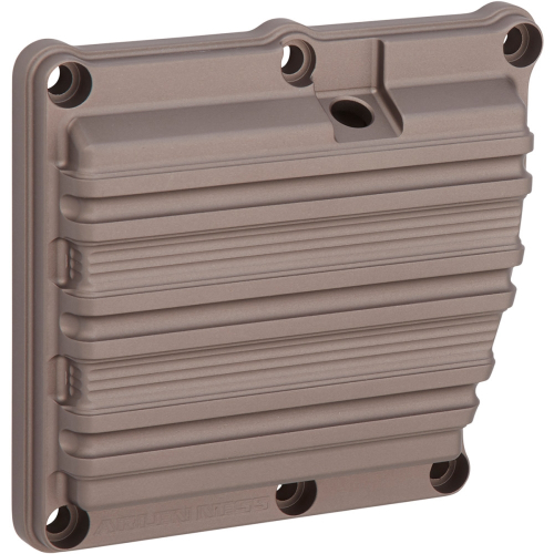 Arlen Ness - Arlen Ness 10-Gauge Transmission Side Cover - Titanium Anodized - 03-865