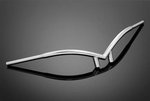 Highway Hawk - Highway Hawk 1in. Banana Bar Handlebar - Chrome - HH-55-5311