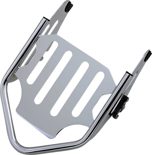 Motherwell - Motherwell Quick-Detachable 2-Up Luggage Rack - Chrome - MWL-457-CH