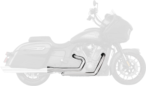 Freedom Performance - Freedom Performance True Dual Headers for Indian Challenger - Chrome - IN00246
