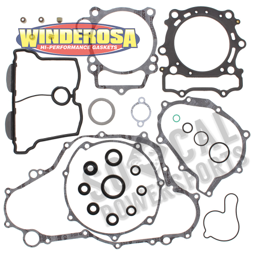 Winderosa - Winderosa Complete Gasket Set with Oil Seals - 811676