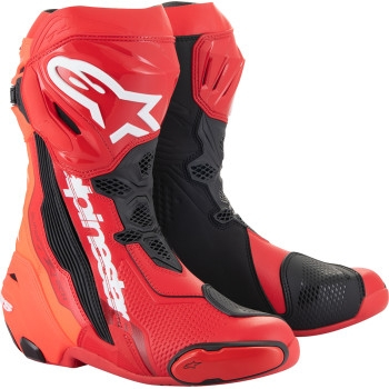 Alpinestars - Alpinestars Supertech R Boots - 2220021-3029-47 - Bright Red - 47