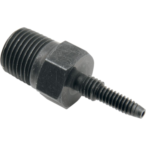 Goodridge - Goodridge Sniper II 1/8in. NPT Straight Male Adapter - Black - ML816-02-18BDY