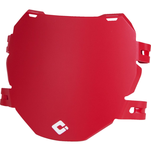 ODI - ODI Signature Downhill Number Plate - Red - D70DP-R