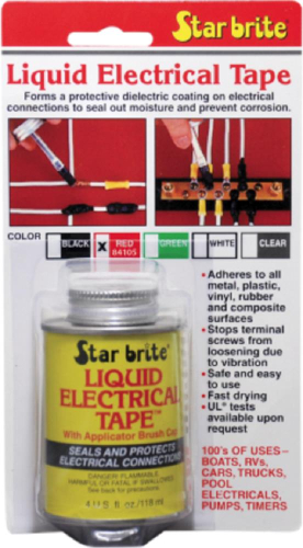 Star brite - Star brite Liquid Electrical Tape - 4oz. - Red - 84105