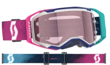 Scott USA - Scott USA Prospect 2.0 AMP Goggles - 421469-7906352 - Stealth Black/Radiant Pink/AMP Rose Lens - OSFM