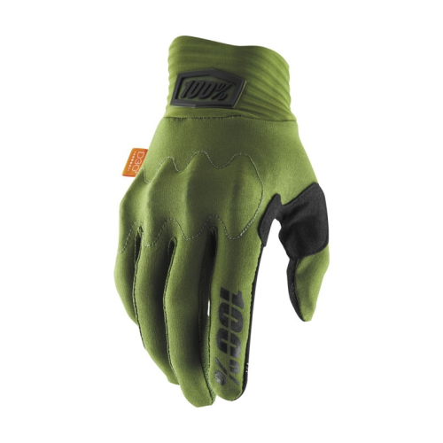 100% - 100% Cognito Gloves - 10014-00009 - Army Green/Black - 2XL