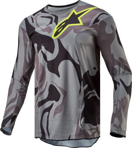 Alpinestars - Alpinestars Racer Tactical Jersey - 3761224-9115-XL - Cast Gray/Camo Magnet - X-Large