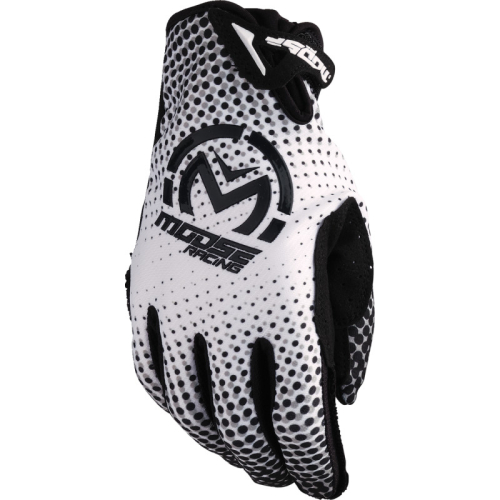 Moose Racing - Moose Racing SX1 Gloves - 3330-8042 - White/Black - Small