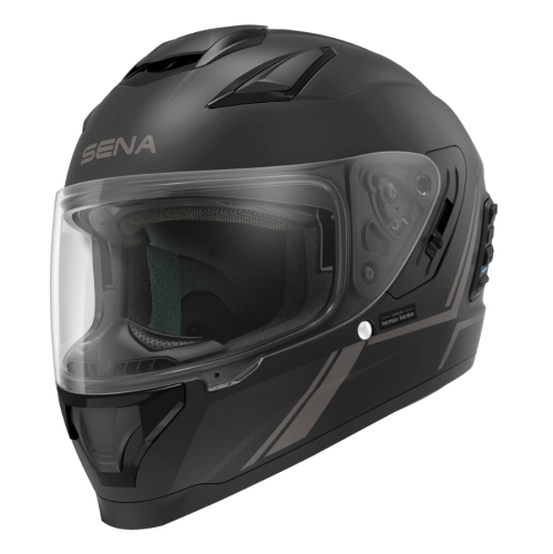 SENA - SENA Stryker Solid Helmet - STRYKER-MB00L1 - Matte Black - Large