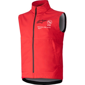 Alpinestars - Alpinestars Techstar Softshell Vest - 3700325-3010-XL - Bright Red - X-Large