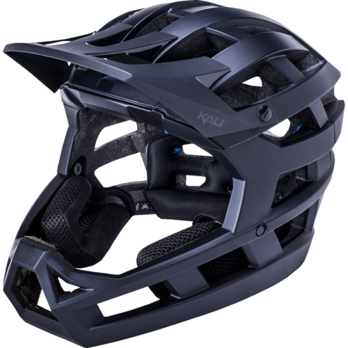 Kali Protectives - Kali Protectives Invader 2.0 Solid Helmet - 0221821116 - Matte Black - XS-Md