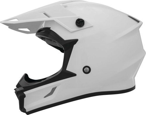 THH Helmets - THH Helmets T710X Solid Youth Helmet - 646465 - White - Large