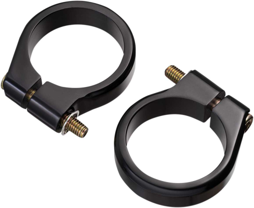 Joker Machine - Joker Machine Fork Tube Clamps for 49mm Fork Tubes - Black Anodized - 05-213-3B