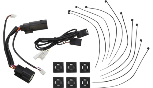 Custom Dynamics - Custom Dynamics Lower Saddlebag Side Marker LED Lights - Red Lens/Chrome Housing - CD-SB-SIDE-RC