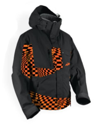 HMK - HMK Peak 2 Jacket - HM7JPEA2OCS - Orange/Checker - Small