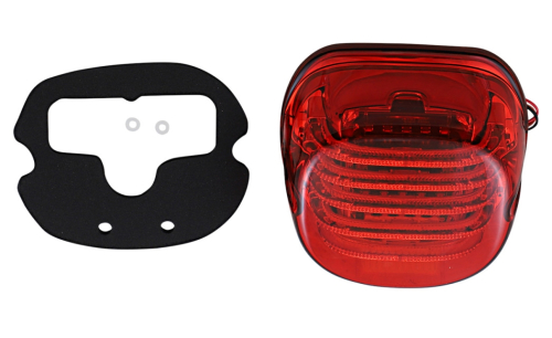 Custom Dynamics - Custom Dynamics Probeam Low Profile LED Taillights with Integrated Turn Signals - Bottom Window - Red Lens - PB-TL-INT-BW-R