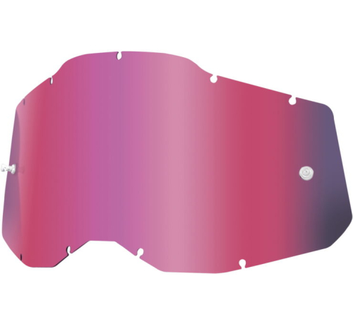 100% - 100% Lens for Racecraft 2/Accuri 2/Stratus 2 Goggles - Pink - 59078-00006