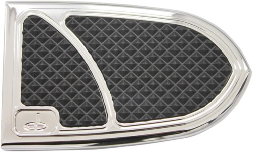 Carl Brouhard Designs - Carl Brouhard Designs Elite Brake Pedal Covers - Chrome - IBP-0001-C