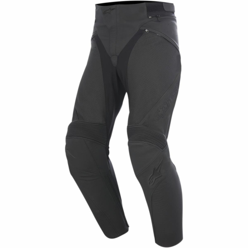 Alpinestars - Alpinestars Jagg Airflow Leather Pants - 3122616110048 - Black - 32