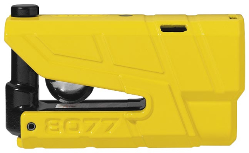 Abus - Abus Granit Detecto X-Plus 8077 Alarm Disc Lock - Yellow - 19002