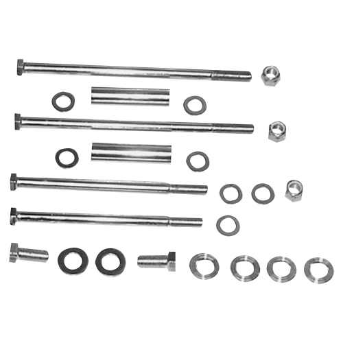 Colony - Colony Front Upper and Lower Motor Mount Kit - Chrome - 9798-20