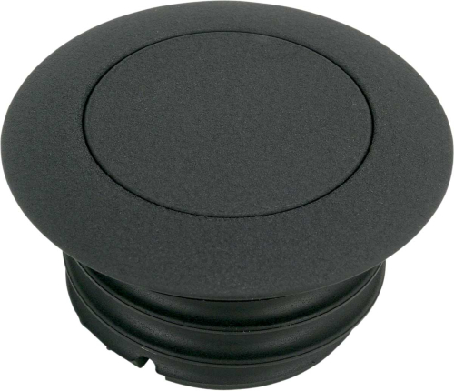 Drag Specialties - Drag Specialties Pop-Up Gas Cap - Non-Vented - Black Wrinkle - 03-329B-B