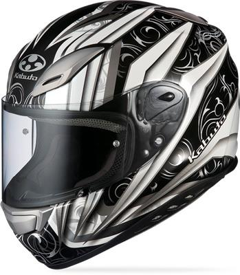 Kabuto - Kabuto Aeroblade III Graphic Helmet - 7686315 - Rovente White/Silver - Large