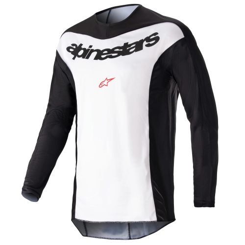 Alpinestars - Alpinestars Fluid Lurv Jersey - 3762023-12-MD - Black/White - Medium