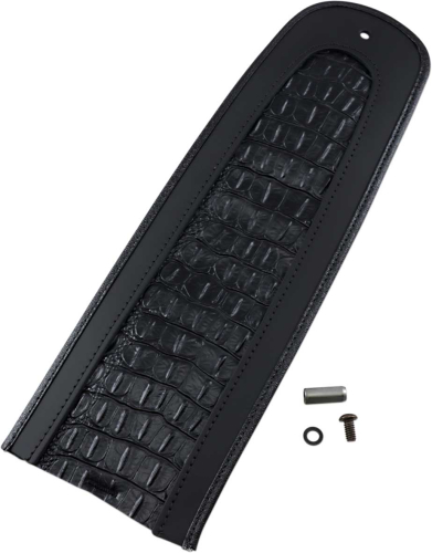 Drag Specialties - Drag Specialties Fender Skin - Gator Leather Center - 1405-0154