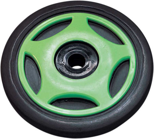 Parts Unlimited - Parts Unlimited Colored Idler Wheel - 5.63in. x .625in. (With Insert) - Green - 04-200-11