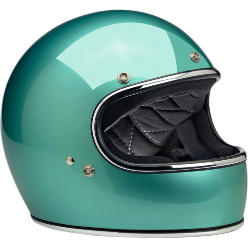 Biltwell Inc. - Biltwell Inc. Gringo Solid Helmet - 1002-113-103 - Gloss Sea Foam - Medium