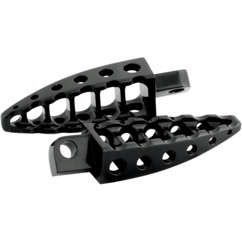 RSD - RSD Moto Footpegs with 45 Deg. Male Mounts - Black Anodized - 0205-2008-B
