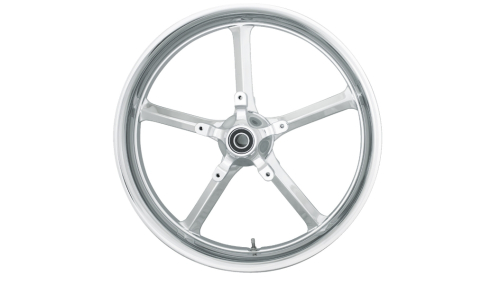 Coastal Moto - Coastal Moto Moto Forged Rockstar Aluminum Rear Wheel - 18in.x5.5in. - Chrome - ROC-185-CH-ABST