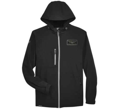 Factory Effex - Factory Effex Gold Wing Softshell Jacket - 25-85828 - Black - 2XL